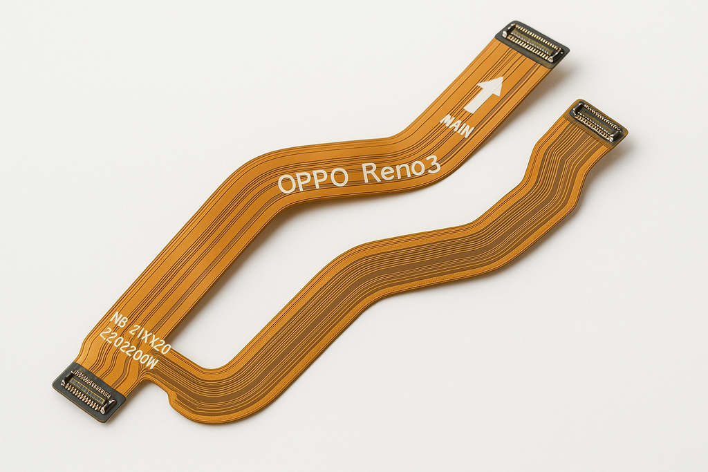 Oppo Reno 3 Main Flex Cable Angled View