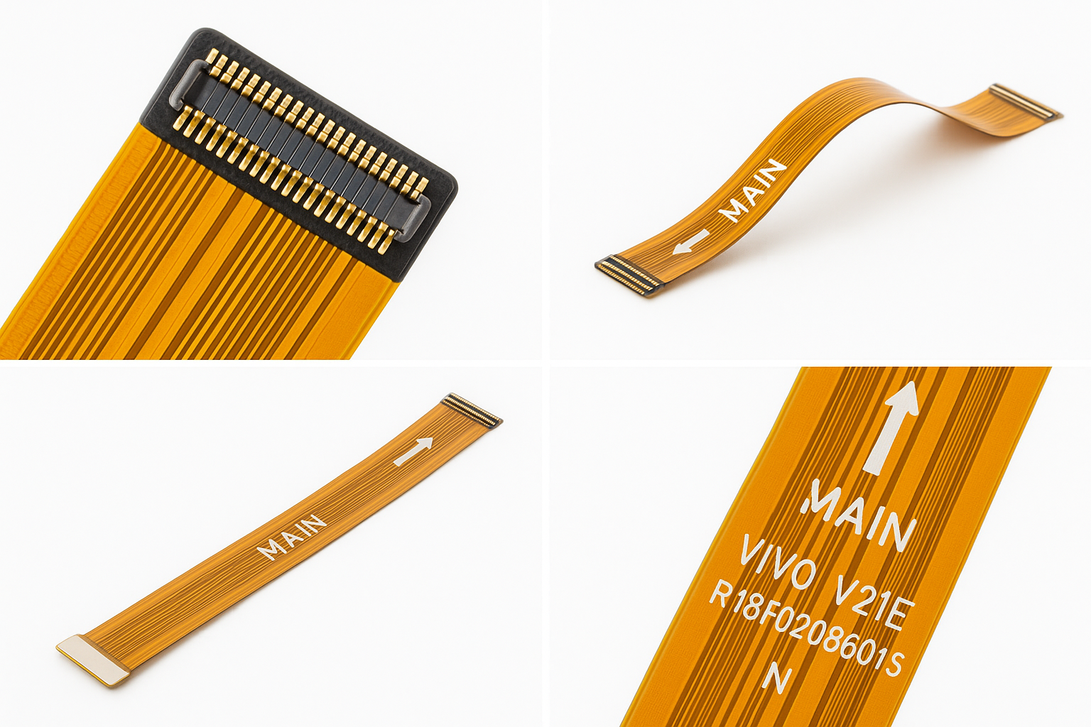 Vivo V21E Flex Cable Detail Views