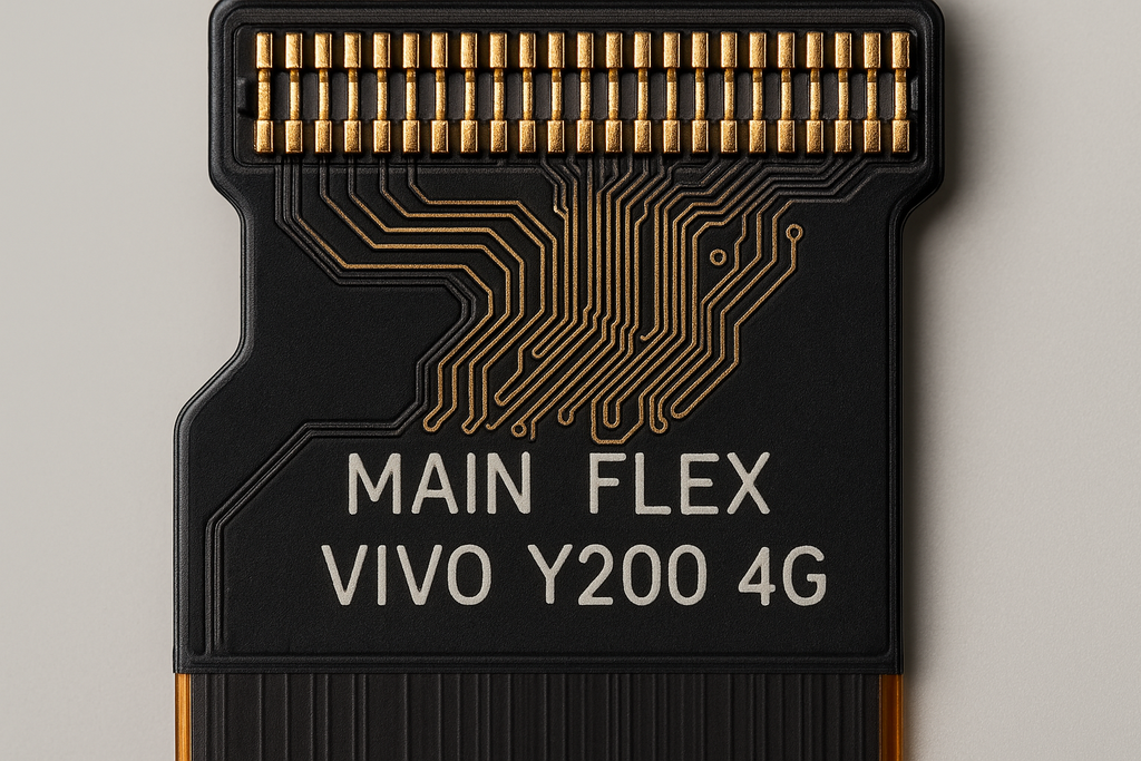 Vivo Y200 4G Main Flex Cable - Detailed Close-up