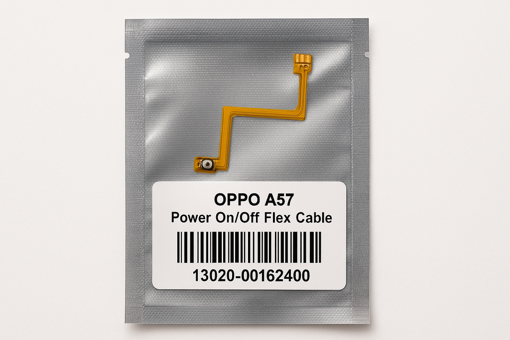 Oppo A57 Power Flex Cable - Professional Packaging