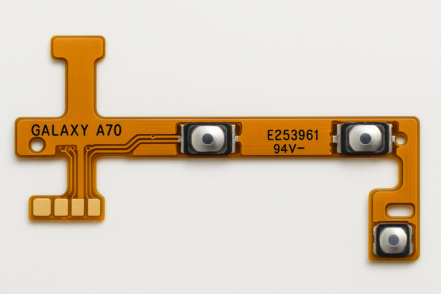 Samsung A70 Simple Power On/Off + Volume Flex Cable