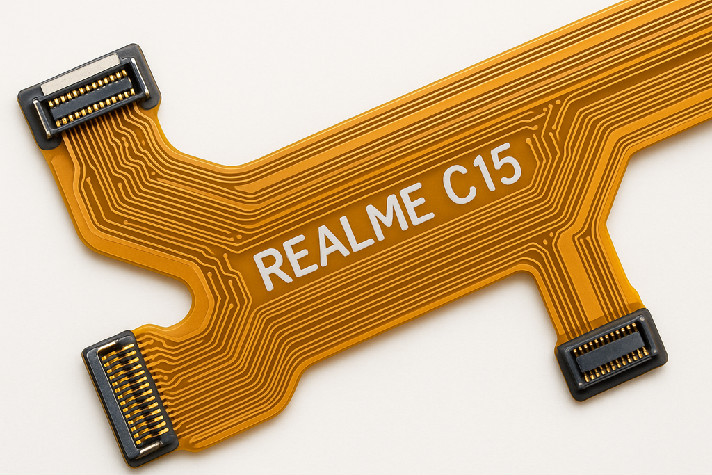 Realme C15 Main Flex Cable Close-up