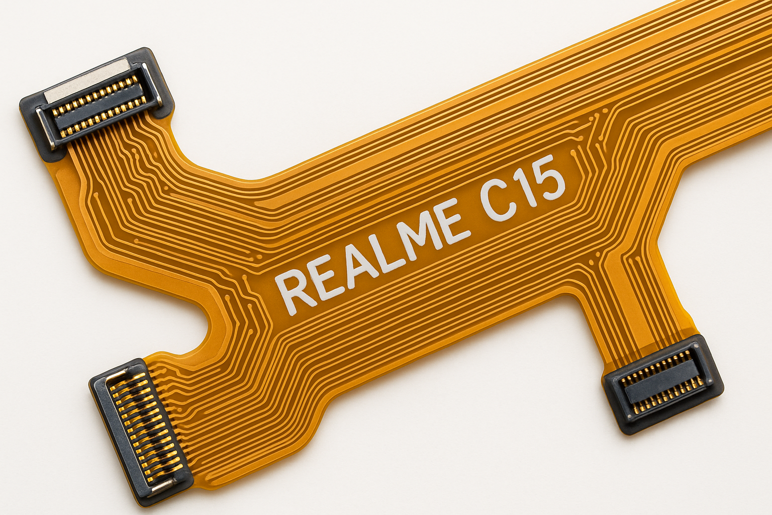 Realme C15 Main Flex Cable Close-up