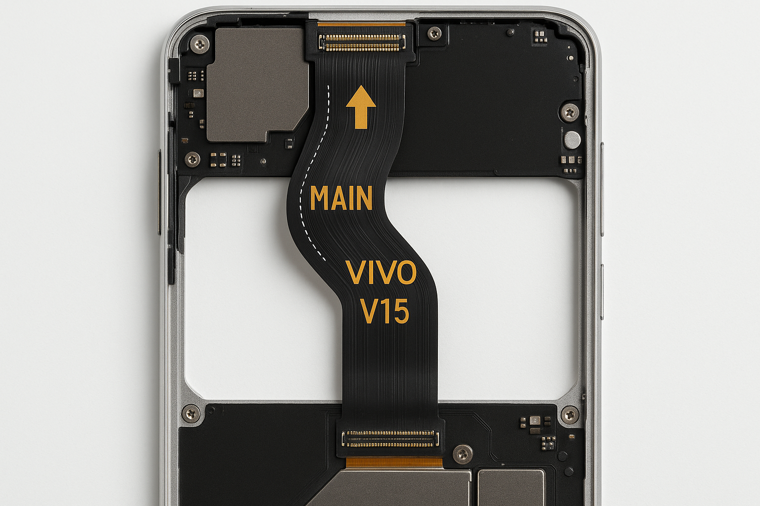 Vivo V15 Flex Cable Installation View