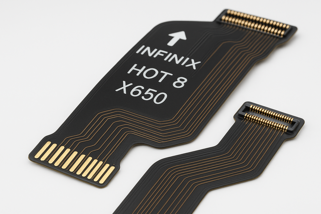 Infinix Hot 8 X650 Main Flex Cable Close-up