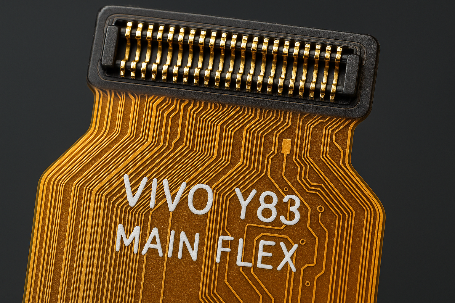 Vivo Y83 Main Flex Cable - Detailed Close-up