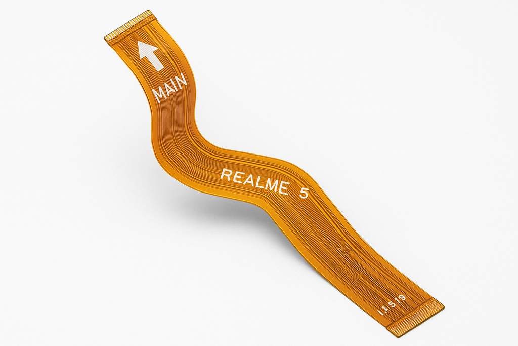 Realme 5 Main Flex Cable Angled View
