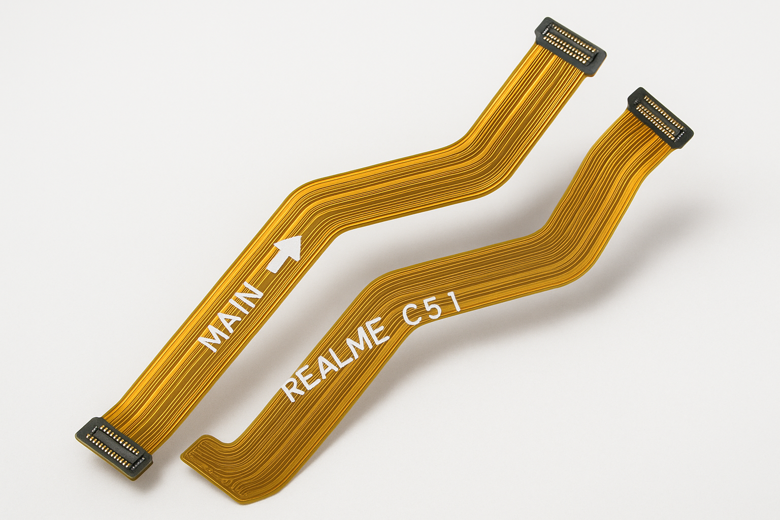Realme C51 Main Flex Cable Angled View
