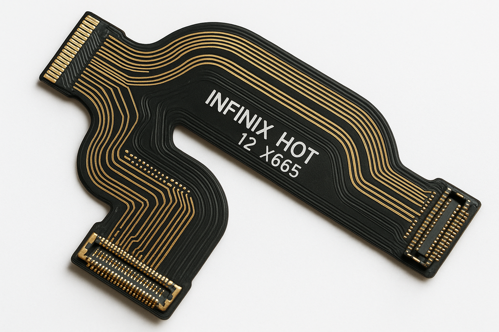 Infinix Hot 12 X665 Main Flex Cable Close-up