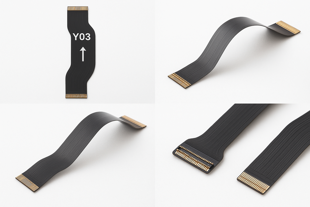 Y03 Main Flex Cable - Multiple Angles