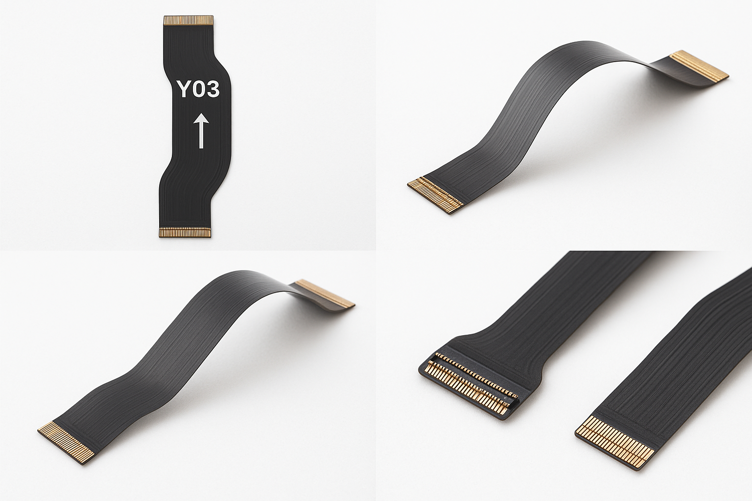 Y03 Main Flex Cable - Multiple Angles