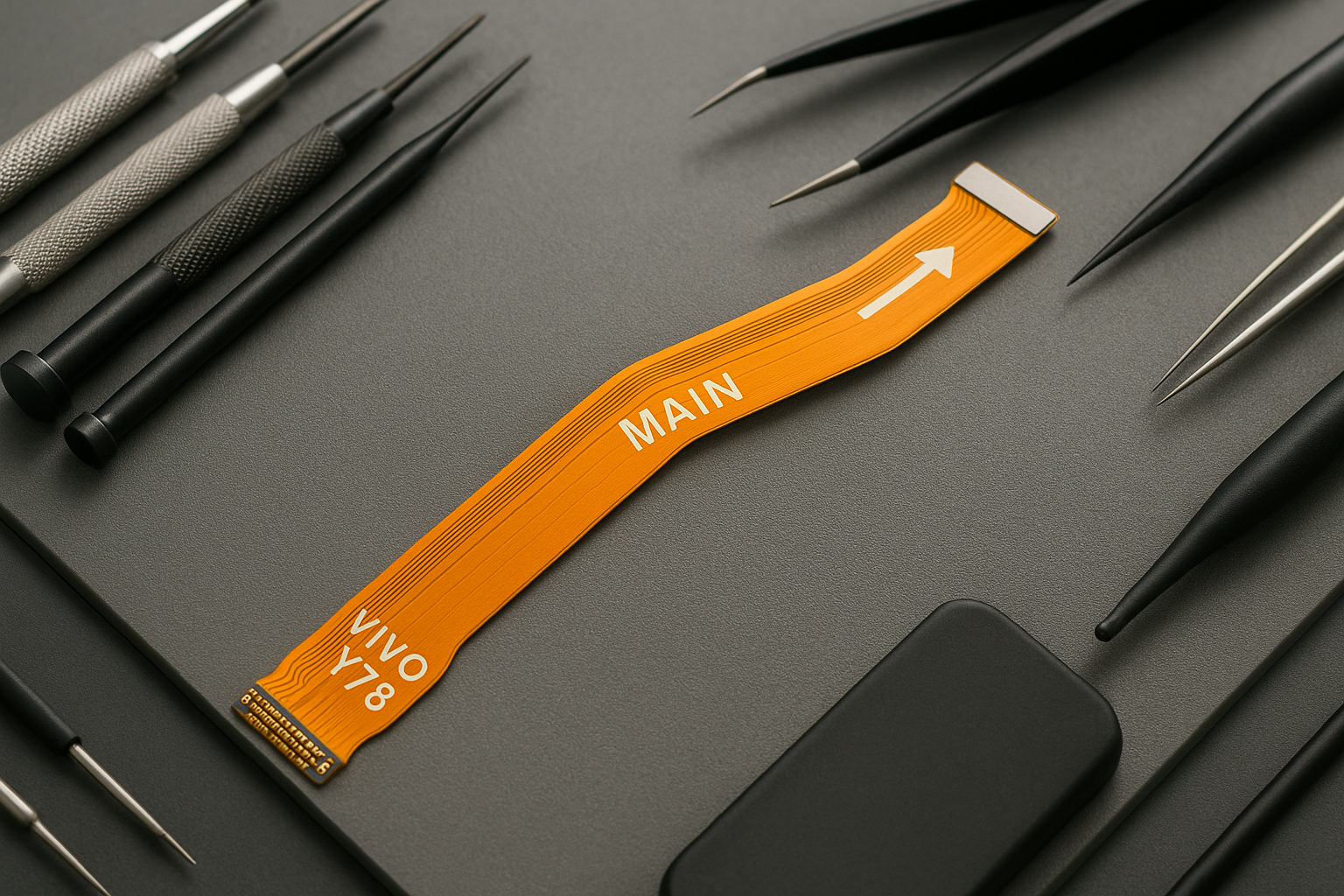 Vivo Y78 Main Flex Cable - Workshop Setting