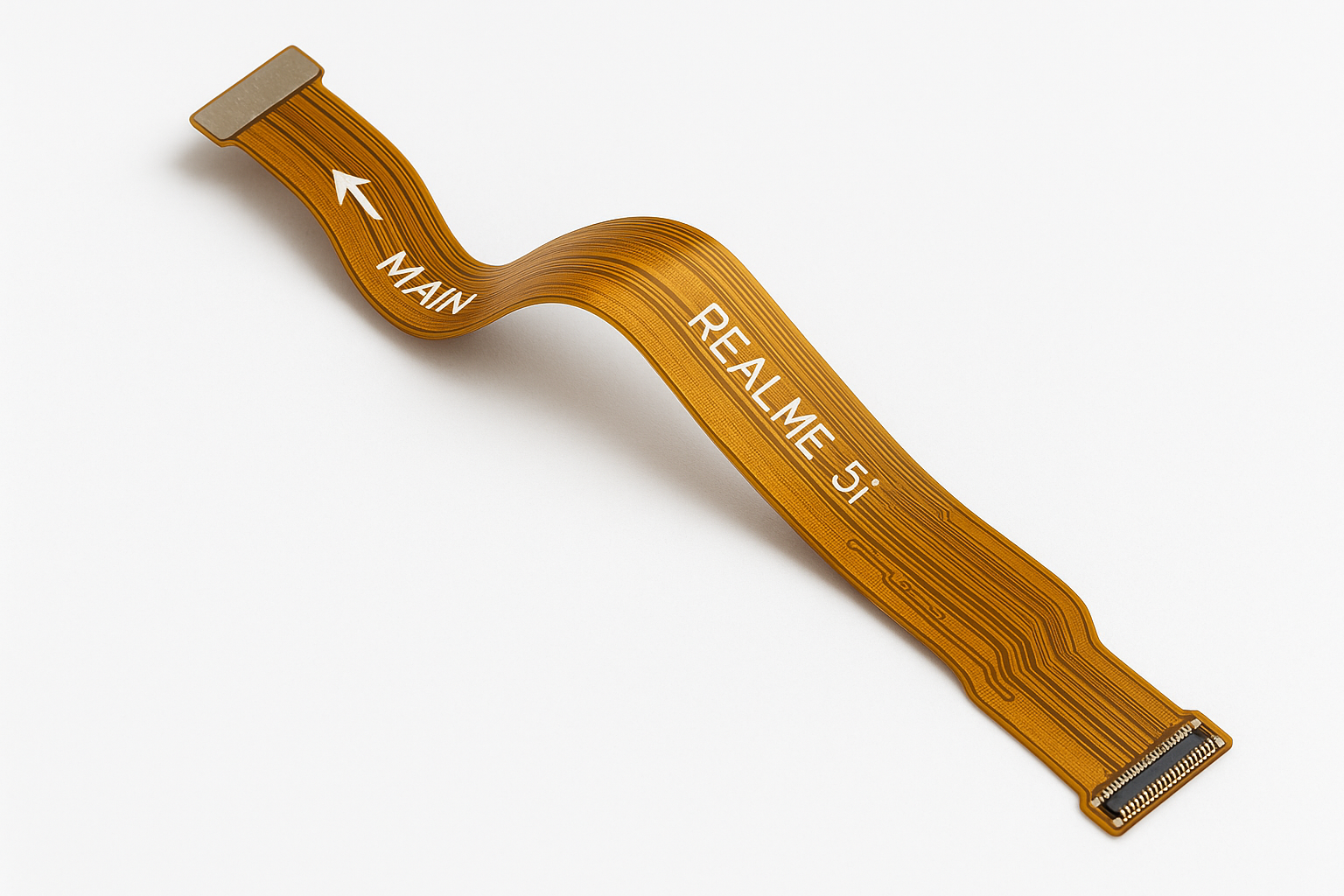 Realme 5i Main Flex Cable Angled View
