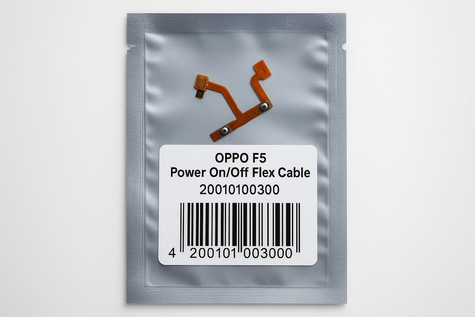 Oppo F5 Power Flex Cable - Professional Packaging