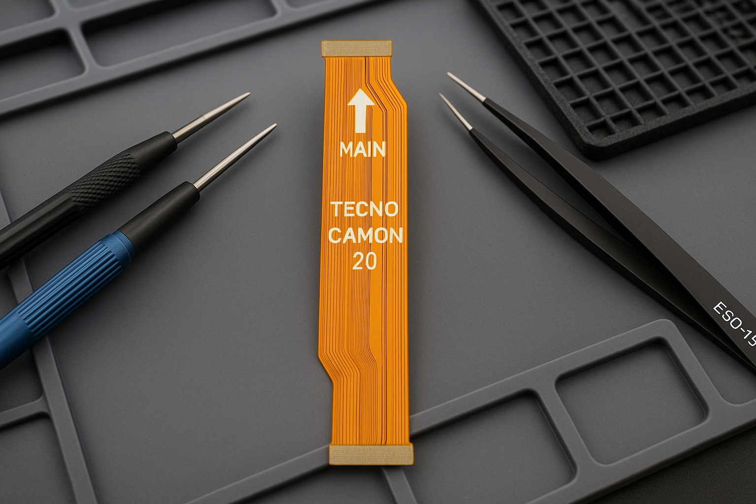 Tecno Camon 20 Main Flex Cable - Workshop Setting