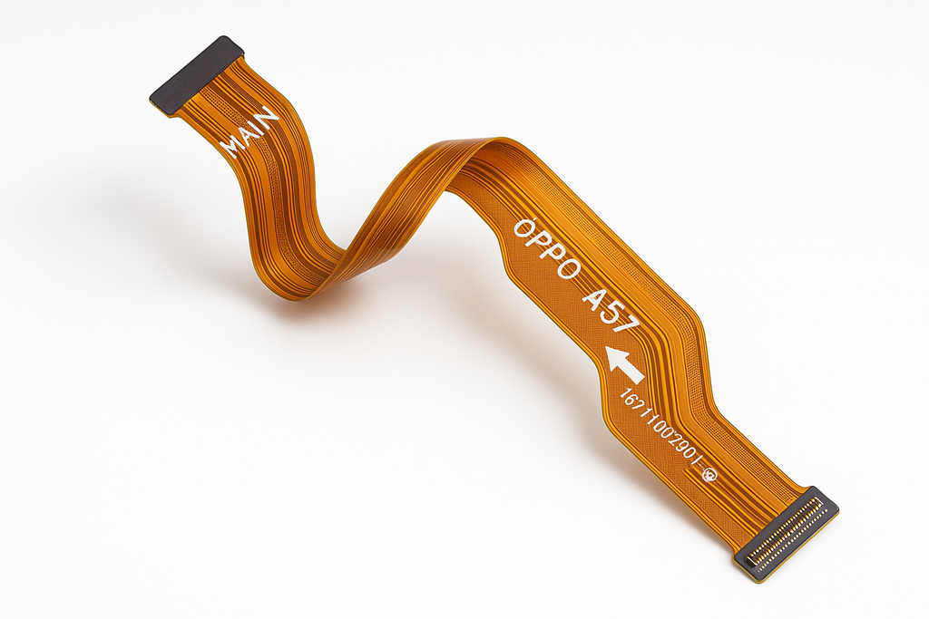 Oppo A57 Main Flex Cable Angled View
