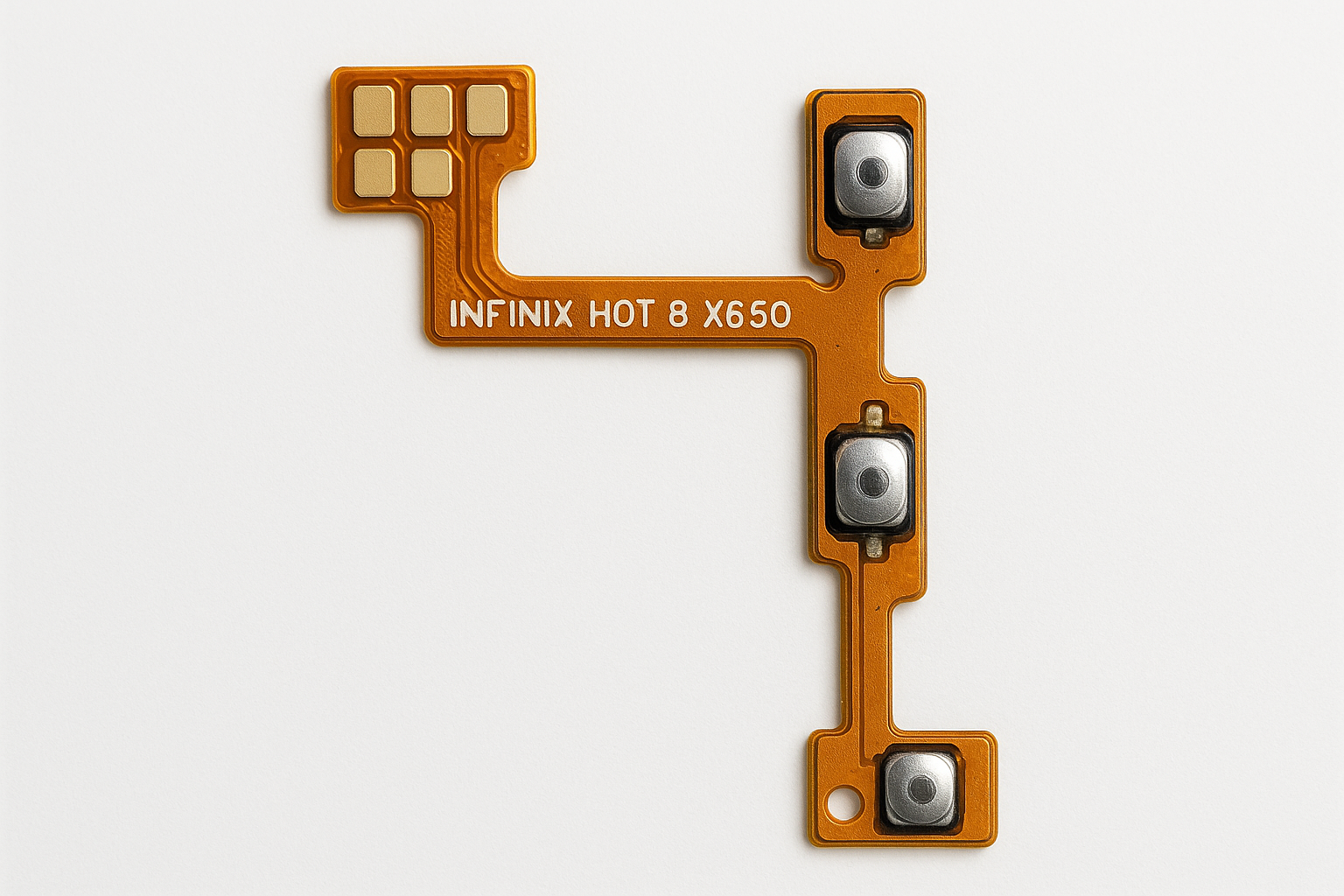 Infinix Hot 8 X650 Power Volume Flex Cable