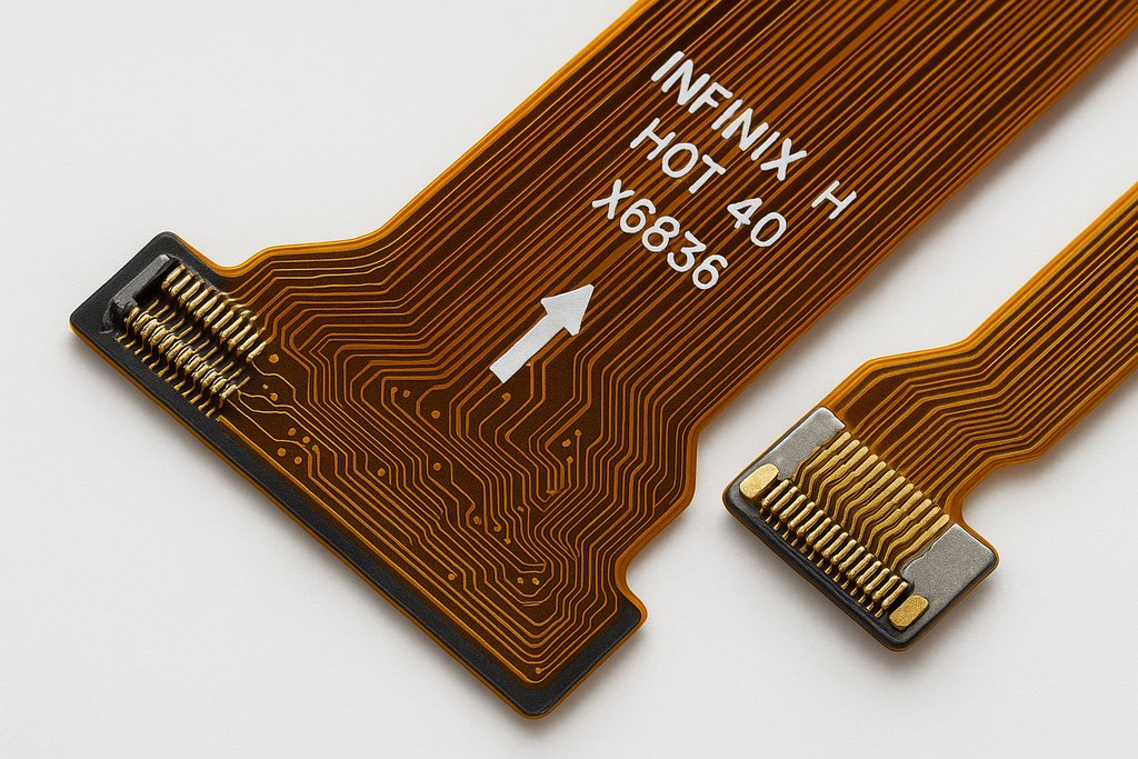 Infinix Hot 40 X6836 Main Flex Cable Close-up