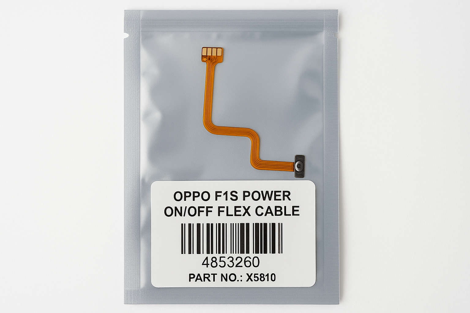 Oppo F1S Power Flex Cable - Professional Packaging