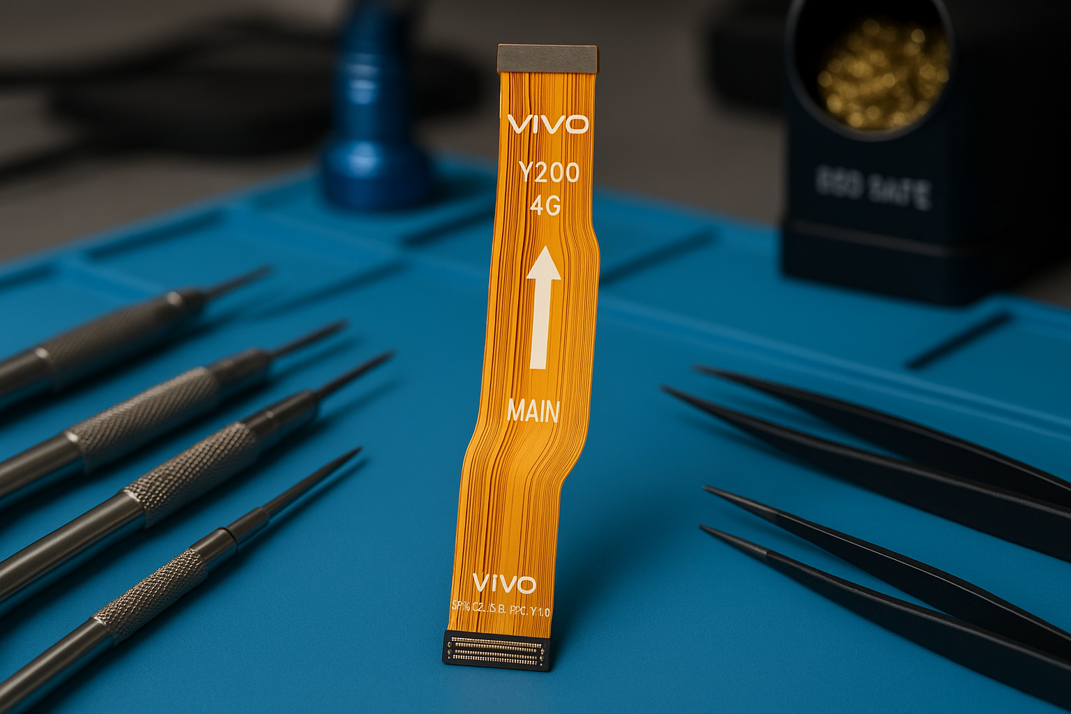 Vivo Y200 4G Main Flex Cable - Workshop Setting