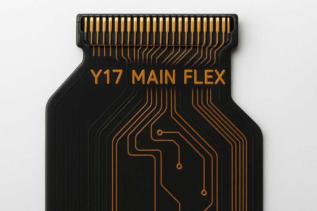Vivo Y17 Main Flex Cable - Detailed Close-up