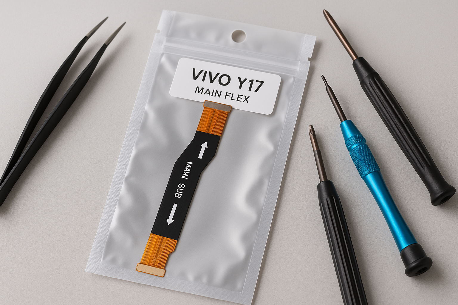 Vivo Y17 Main Flex Cable - Installation Context