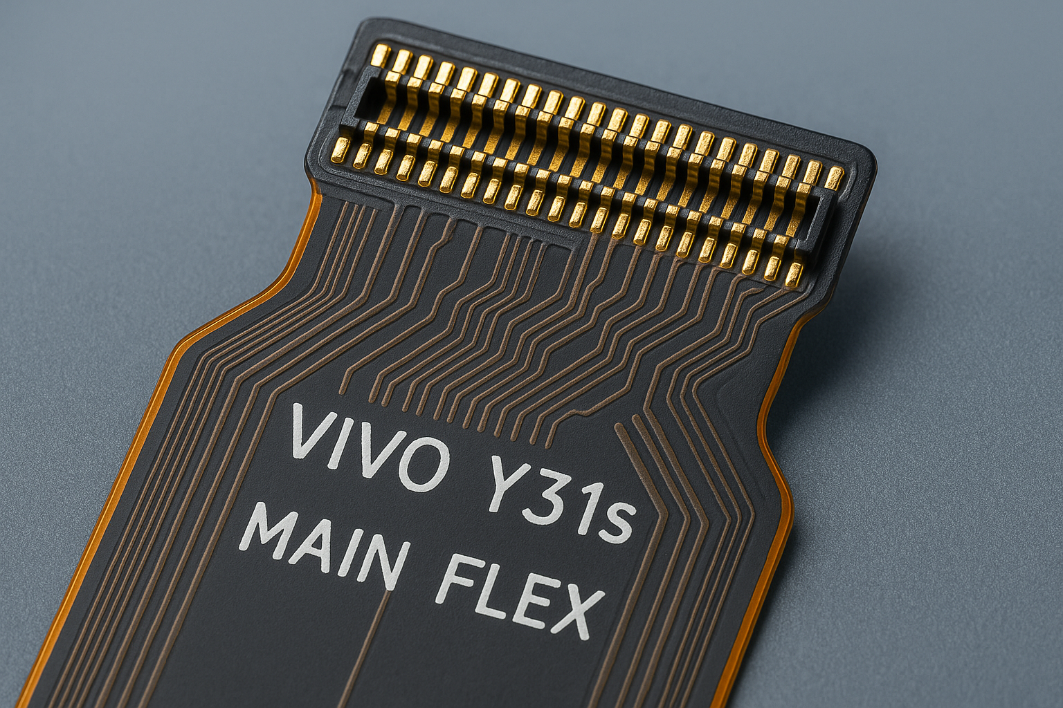 Vivo Y31S Main Flex Cable - Detailed Close-up