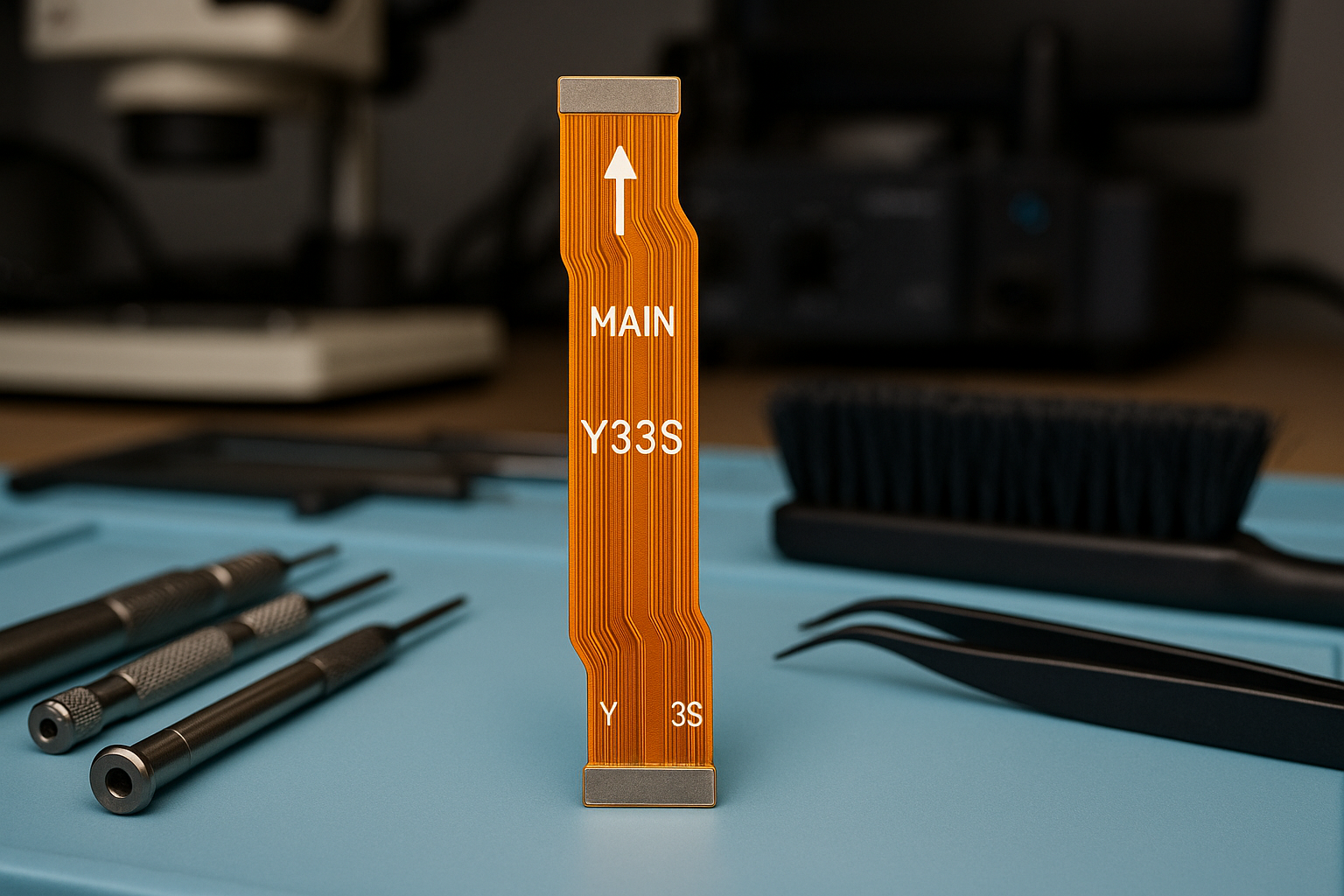 Vivo Y33S Main Flex Cable - HD Workshop Setting