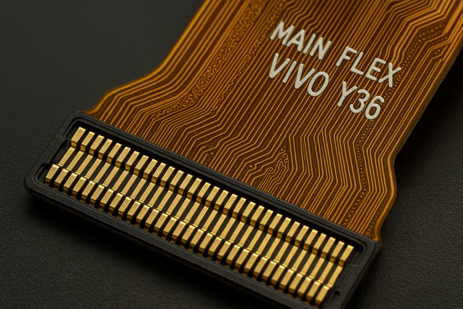 Vivo Y36 Main Flex Cable - HD Detailed Close-up