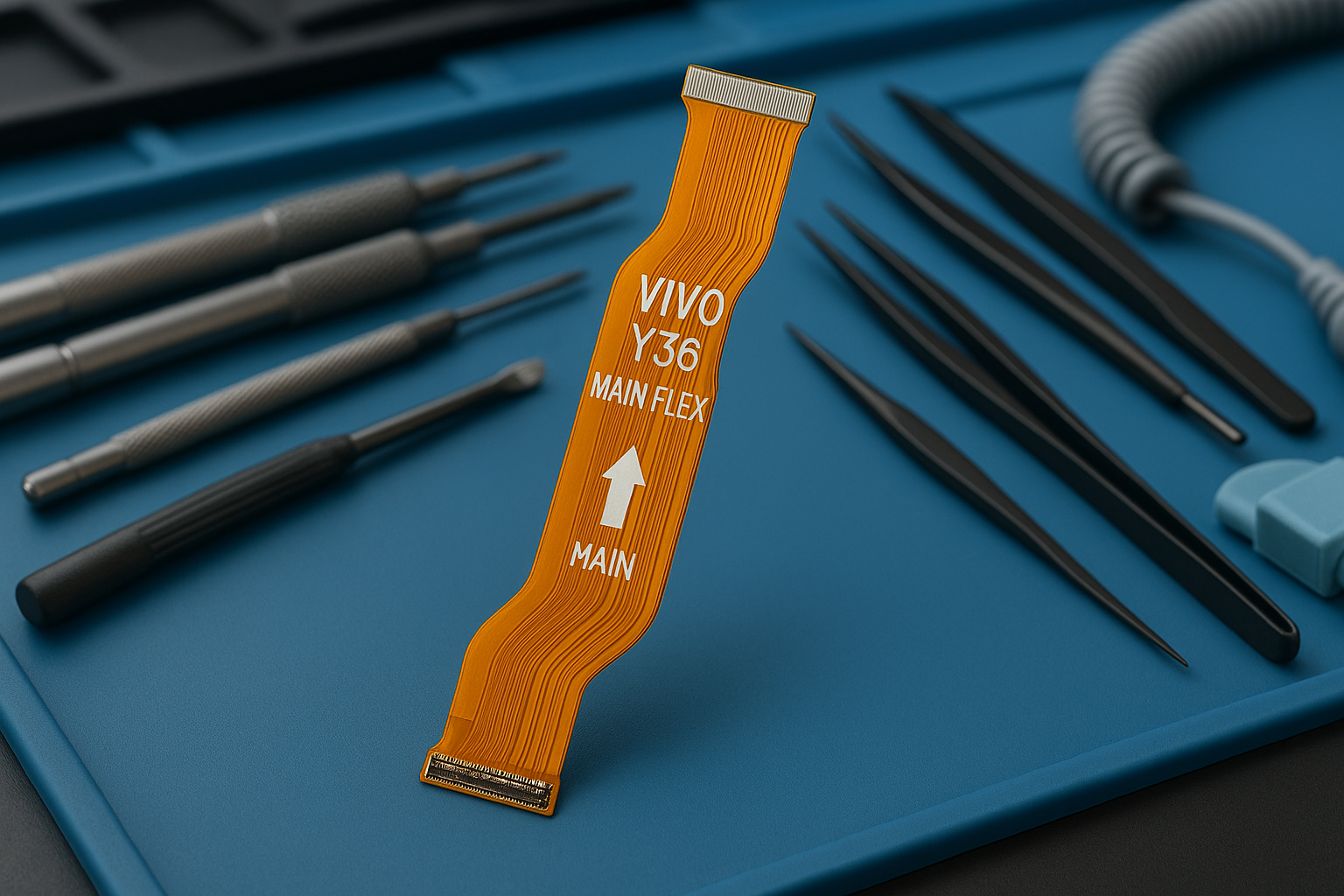Vivo Y36 Main Flex Cable - HD Workshop Setting